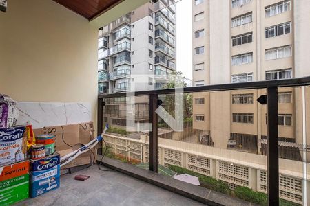 Sala/Cozinha - Varanda de apartamento para alugar com 1 quarto, 38m² em Bela Vista, São Paulo