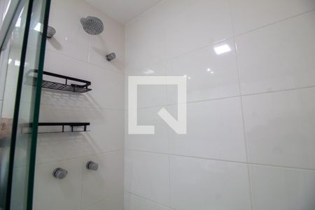 Banheiro da Suíte de apartamento para alugar com 1 quarto, 48m² em Campo Belo, São Paulo