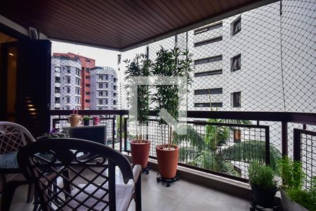 Varanda de apartamento à venda com 3 quartos, 110m² em Real Parque, São Paulo