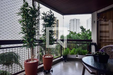 Varanda de apartamento à venda com 3 quartos, 110m² em Real Parque, São Paulo