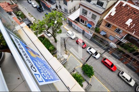 Vista da Sala de apartamento à venda com 2 quartos, 140m² em Rio Comprido, Rio de Janeiro