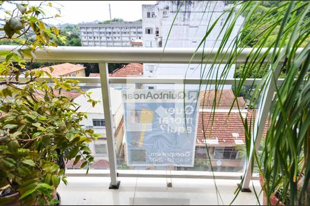 Vista da Sala de apartamento à venda com 2 quartos, 140m² em Rio Comprido, Rio de Janeiro