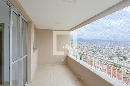 Varanda da Sala de apartamento à venda com 4 quartos, 238m² em Nova Vista, Belo Horizonte