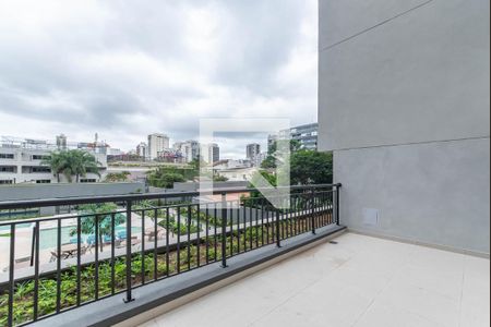 Varanda da Sala de apartamento à venda com 2 quartos, 127m² em Brooklin, São Paulo