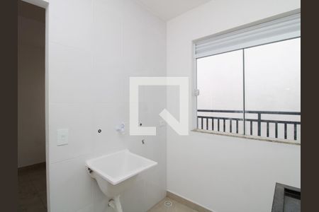 Cozinha de apartamento à venda com 1 quarto, 32m² em Jardim Modelo, São Paulo