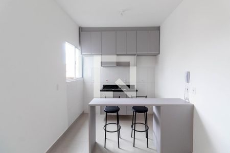 Sala/Cozinha de apartamento para alugar com 1 quarto, 35m² em Vila Granada, São Paulo