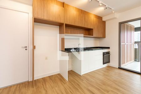 Sala/ Cozinha de apartamento para alugar com 2 quartos, 73m² em Santo Amaro, São Paulo