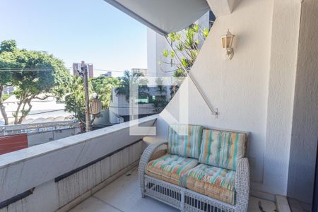 Varanda da Sala 1 de apartamento para alugar com 3 quartos, 360m² em Sion, Belo Horizonte