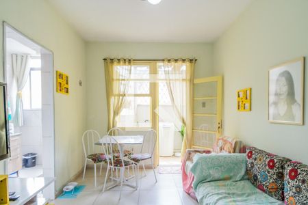 Sala de apartamento à venda com 1 quarto, 45m² em Azenha, Porto Alegre