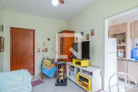 Sala de apartamento à venda com 1 quarto, 45m² em Azenha, Porto Alegre