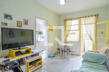 Sala de apartamento à venda com 1 quarto, 45m² em Azenha, Porto Alegre