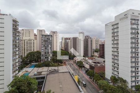 Vista de apartamento à venda com 4 quartos, 144m² em Indianópolis, São Paulo