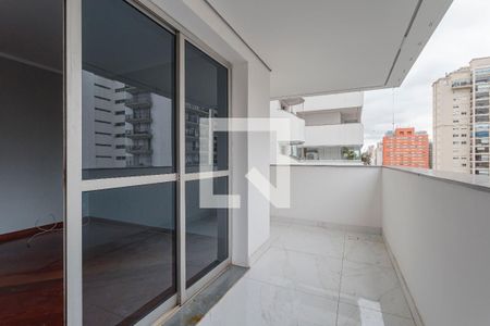 Varanda de apartamento à venda com 4 quartos, 144m² em Indianópolis, São Paulo