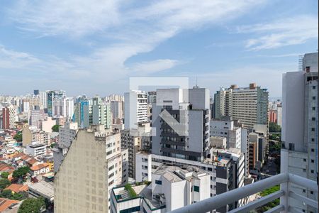 Vista da Sala/Quarto de kitnet/studio para alugar com 1 quarto, 20m² em Bela Vista, São Paulo