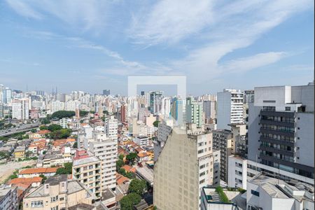 Vista da Sala/Quarto de kitnet/studio para alugar com 1 quarto, 20m² em Bela Vista, São Paulo