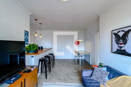 Sala de apartamento para alugar com 2 quartos, 58m² em Vila Bertioga, São Paulo