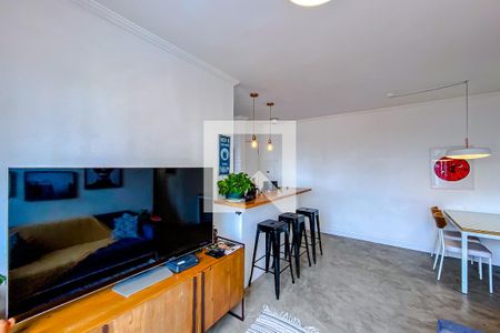 Sala de apartamento para alugar com 2 quartos, 58m² em Vila Bertioga, São Paulo