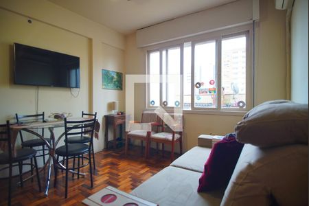 Sala de apartamento à venda com 1 quarto, 39m² em Bom Jesus, Porto Alegre