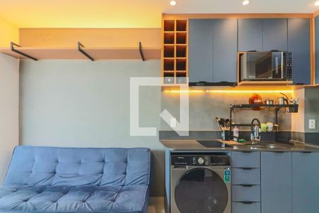 Sala / Cozinha de kitnet/studio para alugar com 1 quarto, 31m² em Butantã, São Paulo