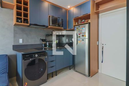 Sala / Cozinha de kitnet/studio para alugar com 1 quarto, 31m² em Butantã, São Paulo