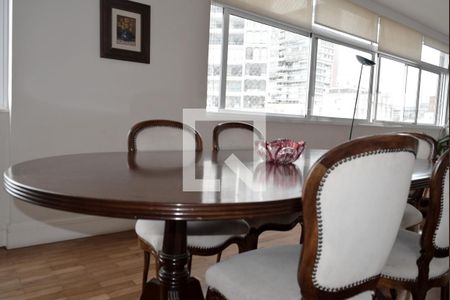 Sala de jantar de apartamento à venda com 3 quartos, 210m² em Cerqueira César, São Paulo