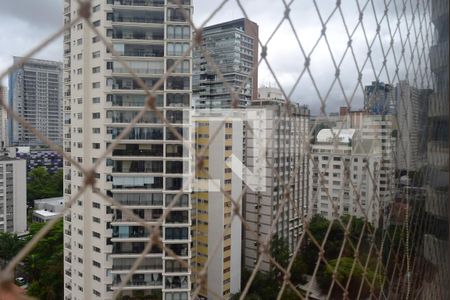 Vista da sala de apartamento à venda com 3 quartos, 210m² em Cerqueira César, São Paulo