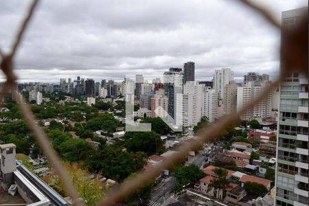 Vista da sala de apartamento à venda com 3 quartos, 210m² em Cerqueira César, São Paulo