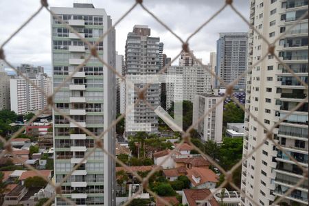 Vista da sala de apartamento à venda com 3 quartos, 210m² em Cerqueira César, São Paulo