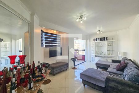 Sala de apartamento para alugar com 4 quartos, 160m² em Vila Alzira, Guarujá