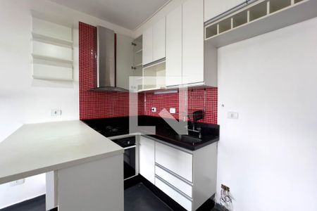 Cozinha de apartamento para alugar com 1 quarto, 40m² em Liberdade, São Paulo