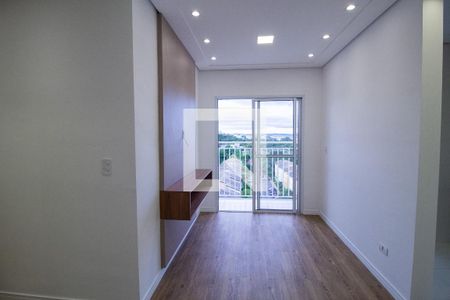 Sala de apartamento para alugar com 2 quartos, 47m² em Caguaçu, Sorocaba