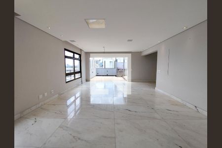 Sala de apartamento à venda com 4 quartos, 237m² em Belvedere, Belo Horizonte