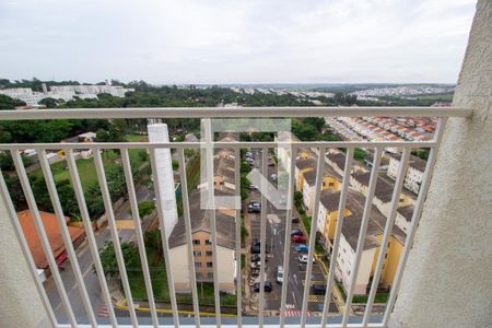 Varanda da Sala de apartamento para alugar com 2 quartos, 47m² em Caguaçu, Sorocaba