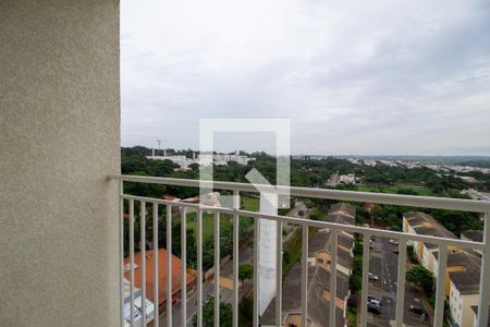 Varanda da Sala de apartamento para alugar com 2 quartos, 47m² em Caguaçu, Sorocaba