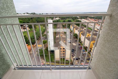 Varanda da Sala de apartamento para alugar com 2 quartos, 47m² em Caguaçu, Sorocaba