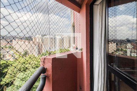 Varanda da Sala de apartamento à venda com 2 quartos, 52m² em Jardim Celeste, São Paulo