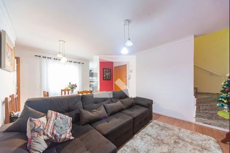 Sala de apartamento à venda com 2 quartos, 130m² em Vila Marina, Santo André