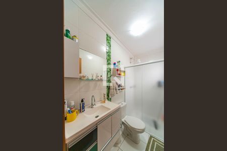 Banheiro Social de apartamento à venda com 2 quartos, 130m² em Vila Marina, Santo André