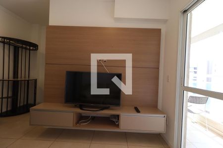 Sala de apartamento para alugar com 1 quarto, 46m² em Jardim Botânico, Ribeirão Preto