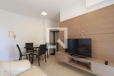 Sala de apartamento para alugar com 1 quarto, 46m² em Jardim Botânico, Ribeirão Preto