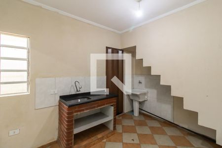 Cozinha de casa para alugar com 1 quarto, 50m² em Jardim Castelo, São Paulo