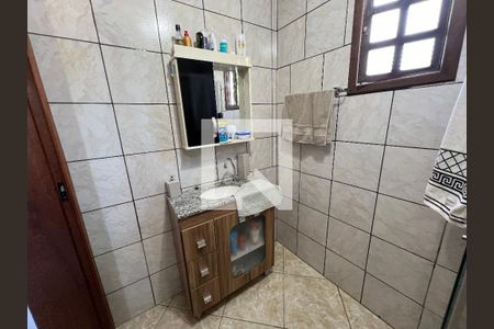 Banheiro da Suíte de casa à venda com 2 quartos, 150m² em Canudos, Novo Hamburgo