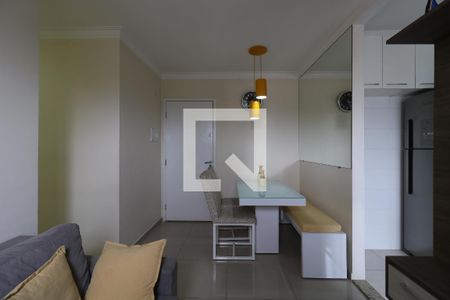 Sala de apartamento à venda com 2 quartos, 50m² em Jardim Utinga, Santo André