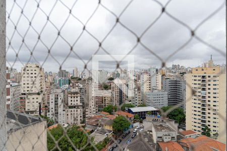 Vista do Quarto de apartamento para alugar com 1 quarto, 32m² em Consolação, São Paulo