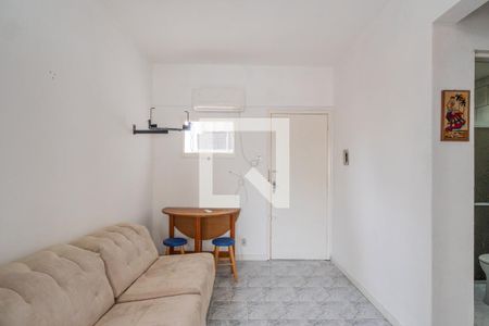 Sala de apartamento à venda com 1 quarto, 40m² em Farroupilha, Porto Alegre