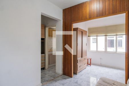 Sala de apartamento à venda com 1 quarto, 40m² em Farroupilha, Porto Alegre