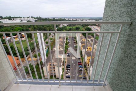 Varanda da Sala de apartamento para alugar com 2 quartos, 47m² em Caguaçu, Sorocaba