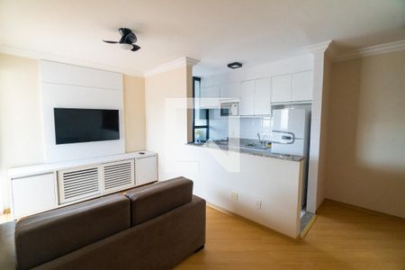 Sala de apartamento para alugar com 1 quarto, 42m² em Mirandópolis, São Paulo