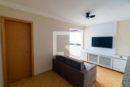 Sala de apartamento para alugar com 1 quarto, 42m² em Mirandópolis, São Paulo