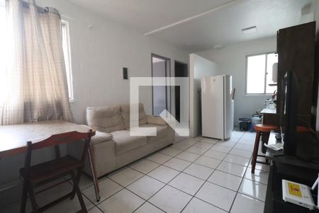 Sala/cozinha de apartamento à venda com 2 quartos, 50m² em Liberdade, Novo Hamburgo